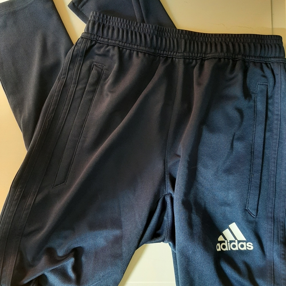 Adidas blue running pants